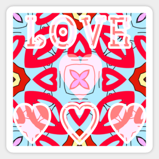 “ Love “ Best Gift for Valentine Sticker